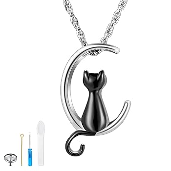 Amazon | メモリアルペンダント 猫 手元供養 ミニ骨壷 動物